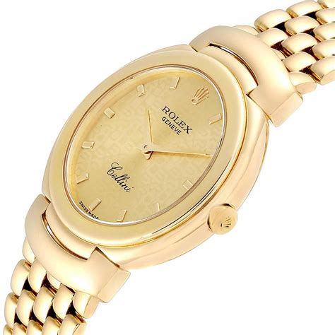 rolex cellini ladies yellow gold|rolex cellini time price.